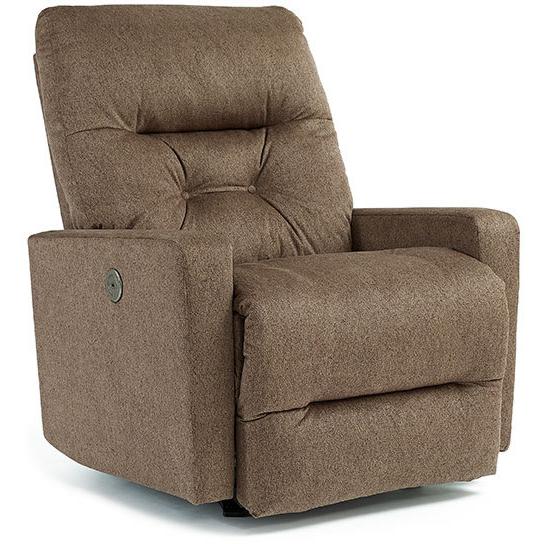 Best Home Furnishings Gentry Rocker Fabric Recliner Gentry 6MP27 Rocker Recliner - Café IMAGE 1