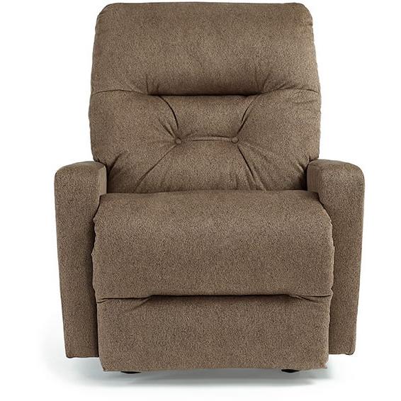 Best Home Furnishings Gentry Rocker Fabric Recliner Gentry 6MP27 Rocker Recliner - Café IMAGE 3