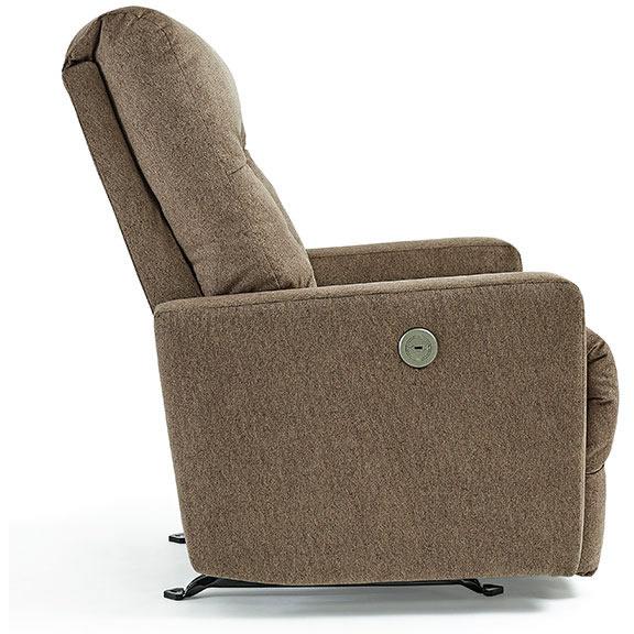 Best Home Furnishings Gentry Rocker Fabric Recliner Gentry 6MP27 Rocker Recliner - Café IMAGE 4