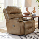 Best Home Furnishings Ryson Rocker Leather Recliner Ryson 8MZ57 Rocker Recliner - Stone IMAGE 5