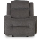 Best Home Furnishings O'Neil Rocker Fabric Recliner O'Neil 9NZ27 Rocker Recliner - Charcoal IMAGE 3