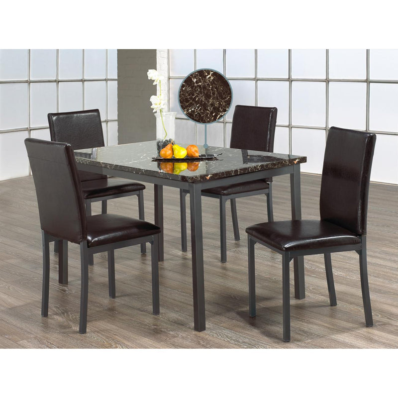 IFDC IF-1036 5 pc Dining Set IMAGE 1