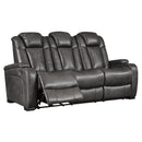 Signature Design by Ashley Turbulance 8500115C Power Reclining Sofa with Adjustable Headrest IMAGE 2