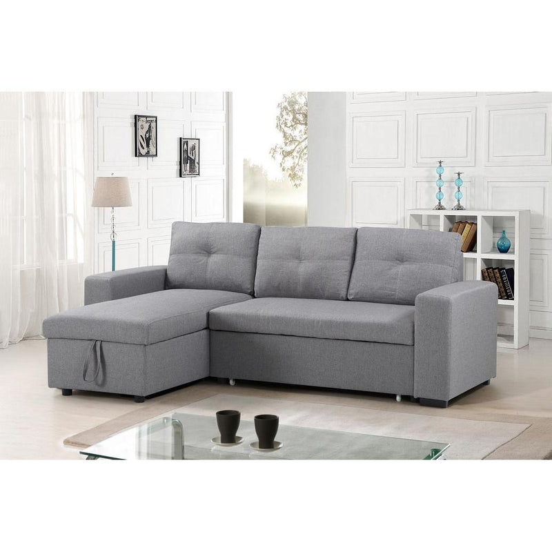 IFDC Fabric Sleeper Sectional IF 9031 IMAGE 1