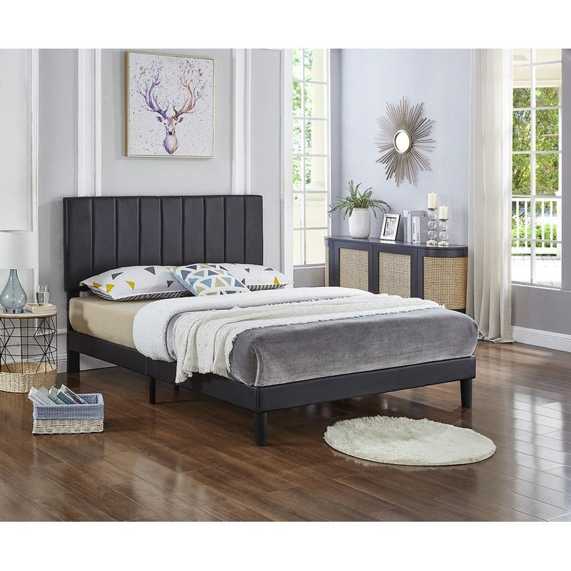 IFDC King Upholstered Platform Bed IF 5360 - 78 IMAGE 1