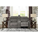Signature Design by Ashley Next-Gen Durapella 5930118C PWR REC Loveseat w/ Console and ADJ Headrest IMAGE 6