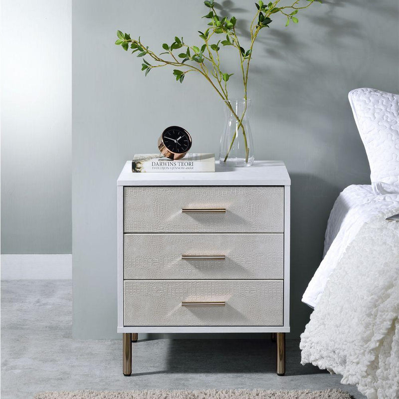 Acme Furniture Myles 3-Drawer Nightstand AC00843 IMAGE 5