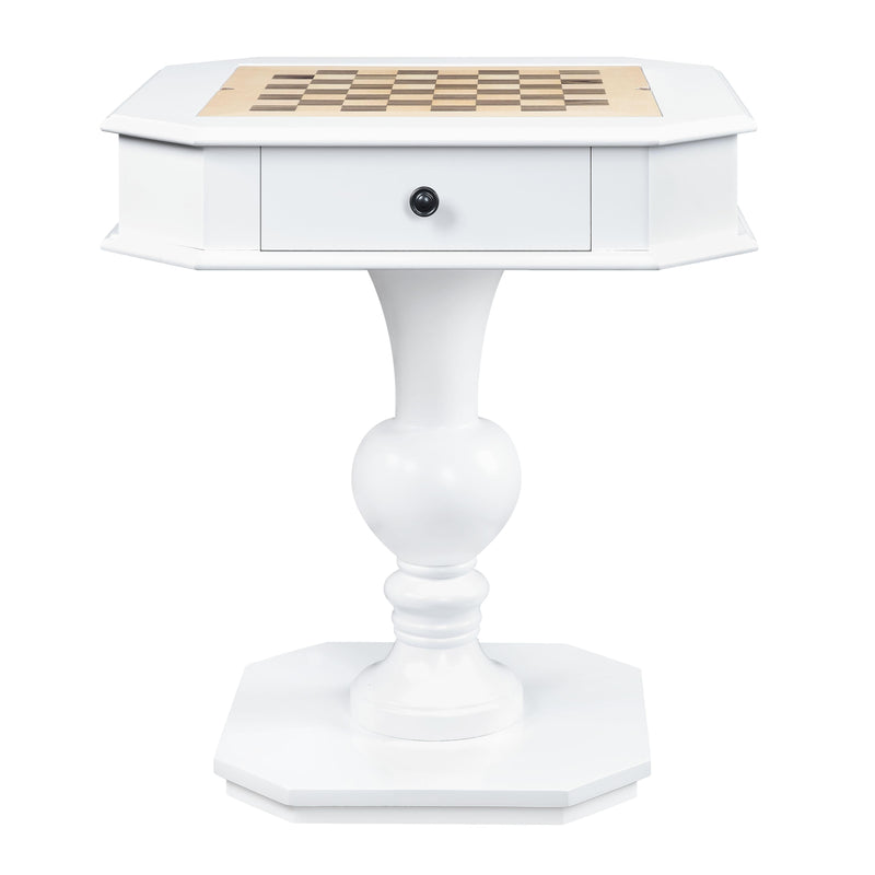 Acme Furniture Galini AC00862 Gaming Table (White) IMAGE 3