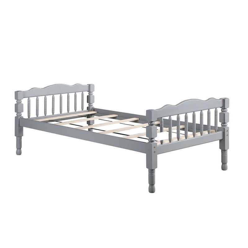 Acme Furniture Homestead BD00864 Twin/Twin Bunk Bed (Gray) IMAGE 3