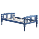 Acme Furniture Homestead BD00865 Twin/Twin Bunk Bed (Blue) IMAGE 4