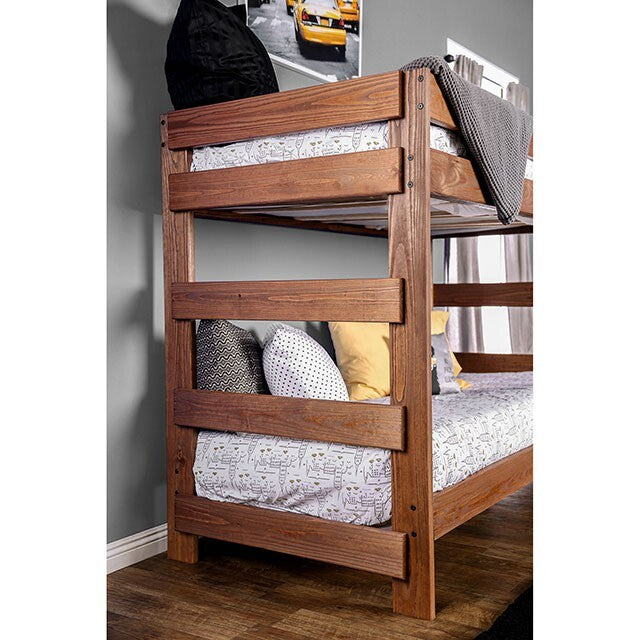 Furniture of America Kids Beds Bunk Bed AM-BK100-BED-SLAT IMAGE 3