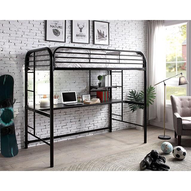 Furniture of America Kids Beds Loft Bed CM-BK938BK IMAGE 2