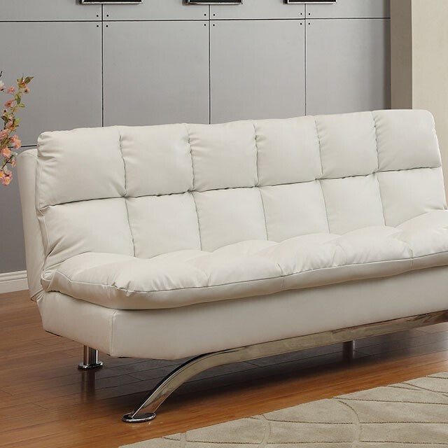 Furniture of America Aristo Futon CM2906WH IMAGE 1