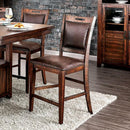 Furniture of America Wichita Counter Height Dining Chair CM3061PC-2PK IMAGE 1