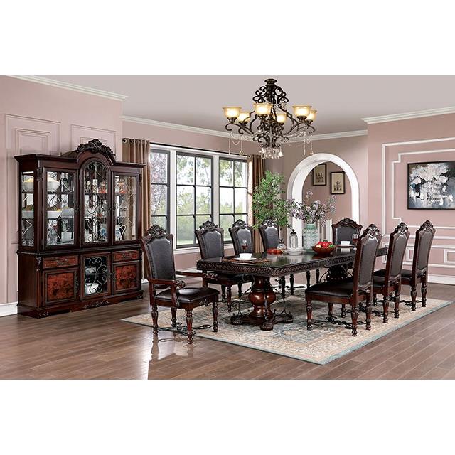 Furniture of America Picardy Dining Table CM3147T-TABLE IMAGE 2