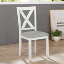  Furniture of America Anya 7 pc Dinette CM3476WH-T-7PK IMAGE 5