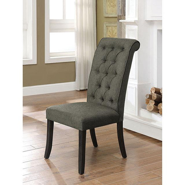 Furniture of America Sania Dining Chair CM3564GY-SC-2PK IMAGE 1