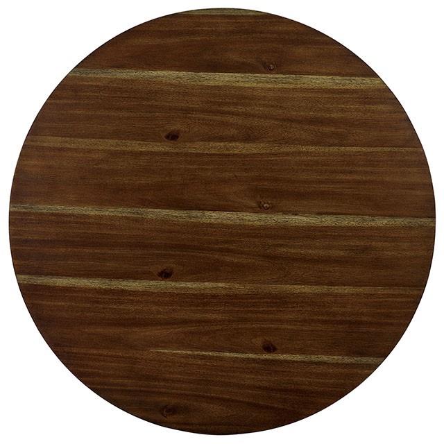 Furniture of America Round Blackwood Dining Table CM3771RT-5PK IMAGE 3