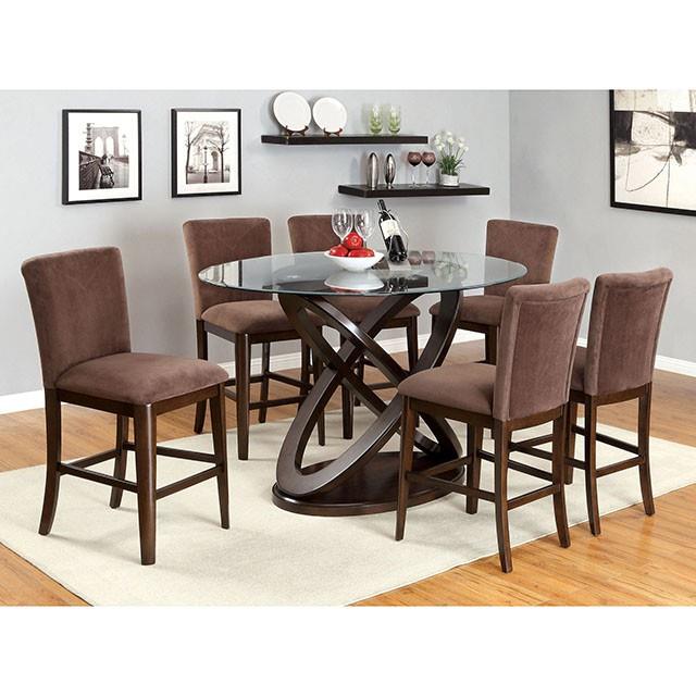 Furniture of America Atwood Counter Height Dining Chair CM3773PC-2PK IMAGE 2