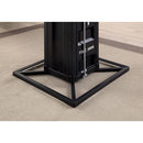 Furniture of America Square Dicarda Counter Height Dining Table CM3789BK-PT-TABLE IMAGE 3