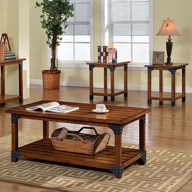 Furniture of America Bozeman Occasional Table Set CM4102-3PK IMAGE 3