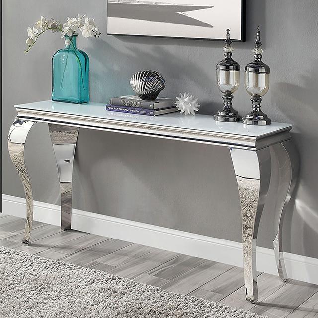 Furniture of America Wetzikon Sofa Table CM4903WH-S-TABLE IMAGE 1