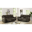 Furniture of America Tredegar Power Reclining Leather Loveseat CM6083-LV-PM IMAGE 2
