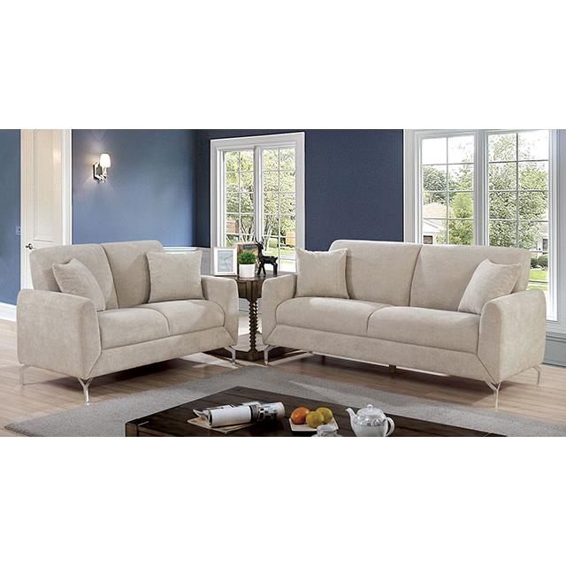 Furniture of America Lauritz Stationary Sofa CM6088LG-SF IMAGE 2