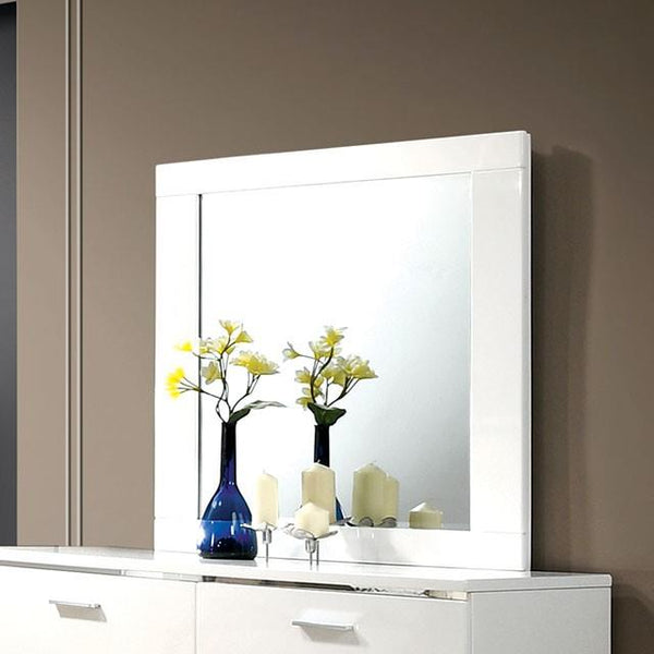 Furniture of America Carlie Dresser Mirror CM7049WH-M IMAGE 1