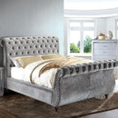  Furniture of America Noella CM7128GY-Q-BED-VN Queen Bed, Gray IMAGE 1