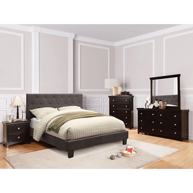 Furniture of America Leeroy King Platform Bed CM7200LB-EK-BED-VN IMAGE 2