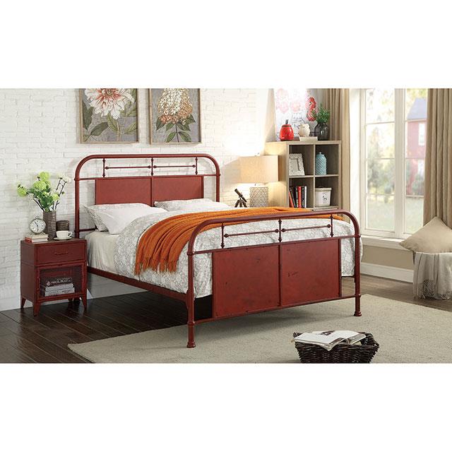 Furniture of America Haldus Twin Metal Bed CM7502RD-T IMAGE 1