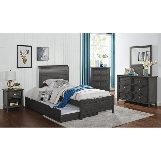 Furniture of America Brogan Full Bed CM7517GY-F-BED IMAGE 2