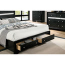  Furniture of America Chrissy CM7552BK-Q-BED Queen Bed IMAGE 2
