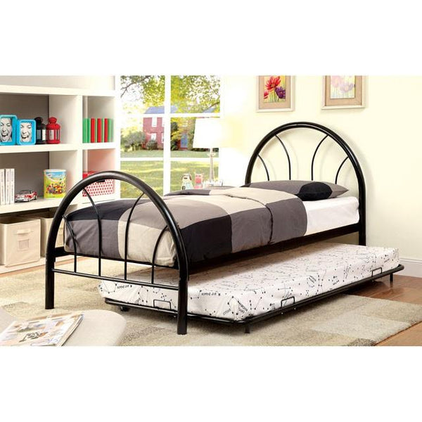 Furniture of America Rainbow Full Metal Bed CM7712BK-F IMAGE 1