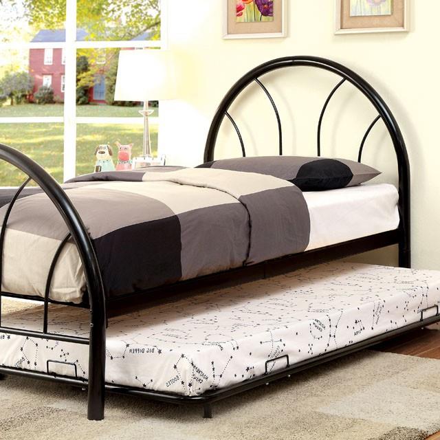 Furniture of America Rainbow Full Metal Bed CM7712BK-F IMAGE 3