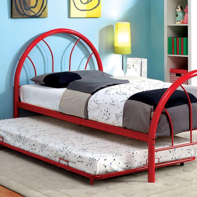 Furniture of America Rainbow Full Metal Bed CM7712RD-F IMAGE 3