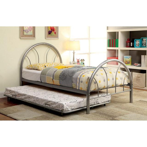 Furniture of America Rainbow Full Metal Bed CM7712SV-F IMAGE 1