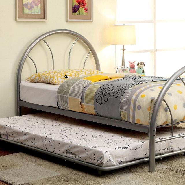 Furniture of America Rainbow Full Metal Bed CM7712SV-F IMAGE 3