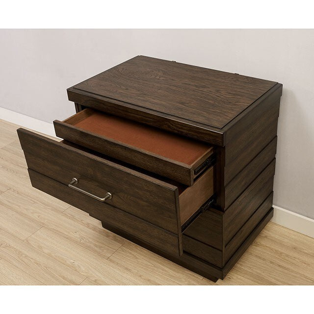 Furniture of America Maggie 2-Drawer Nightstand CM7919N IMAGE 2