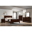  Furniture of America Louis Philippe Full Sleigh Bed CM7966CH-F-BED IMAGE 2