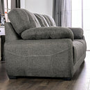 Furniture of America Canby Stationary Fabric Loveseat EM6722DG-LV IMAGE 7