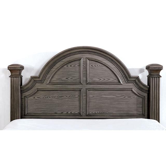 Furniture of America Pamphilos California King Poster Bed FOA7144GY-CK-BED IMAGE 3