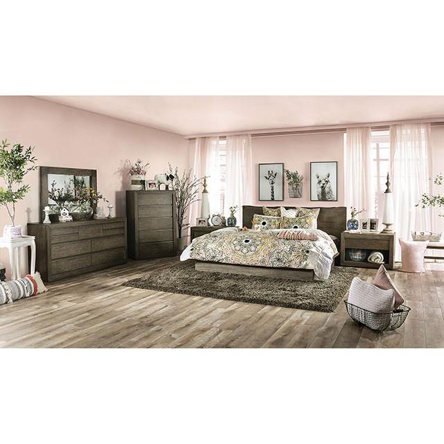 Furniture of America Bridgewater Queen Panel Bed FOA7490Q-BED IMAGE 2