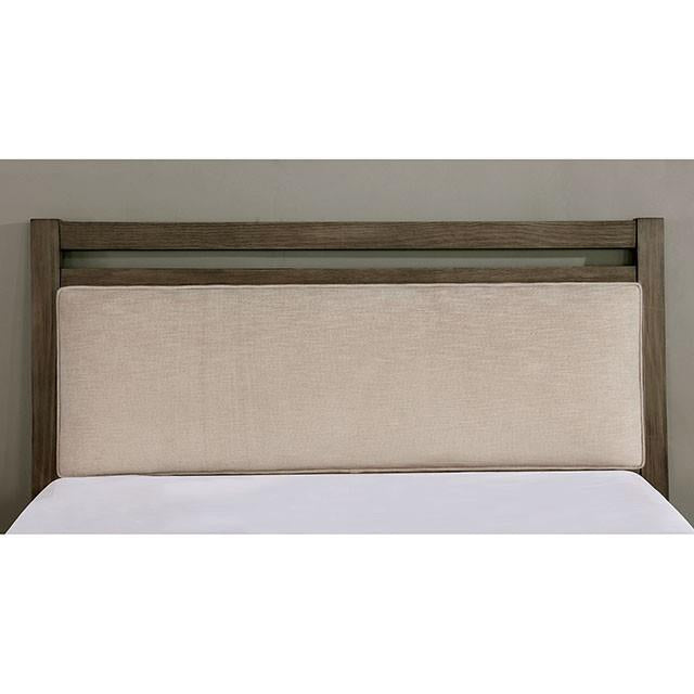 Furniture of America Tawana King Upholstered Panel Bed FOA7918EK-BED IMAGE 4