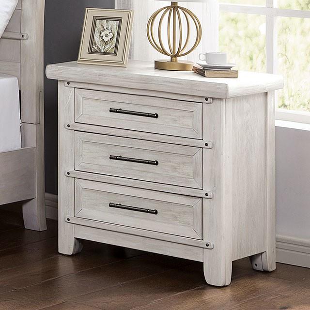 Furniture of America Shawnette 3-Drawer Nightstand FOA7924N IMAGE 1