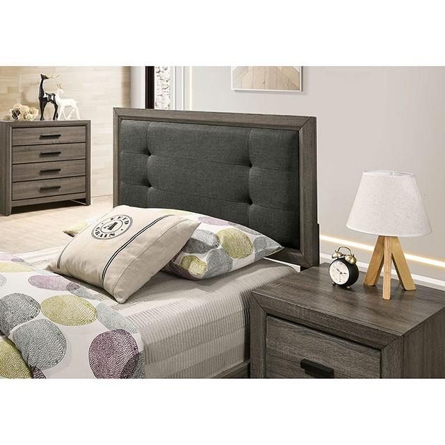 Furniture of America Roanne Full Upholstered Panel Bed FOA7927F-BED IMAGE 4