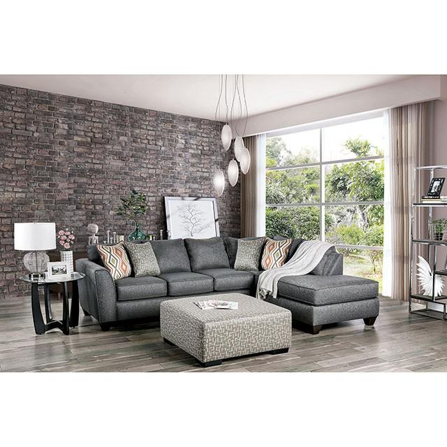 Furniture of America Earl Fabric Sectional SM5152-SECT IMAGE 2