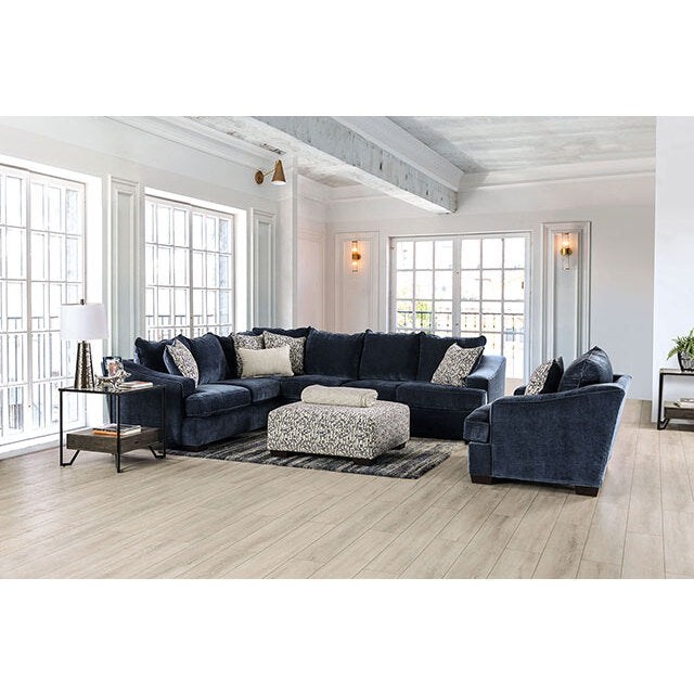 Furniture of America Darlington Fabric Sectional SM5412-SECT IMAGE 2