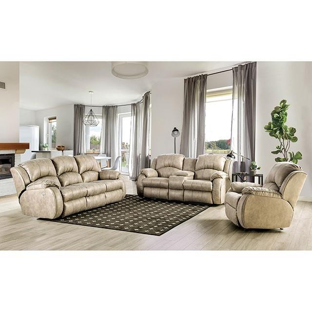 Furniture of America Elton Power Reclining Fabric Loveseat SM7804-LV IMAGE 2